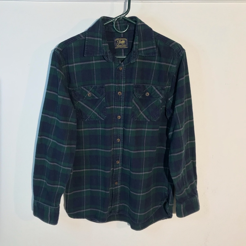 JACHS MFG Heritage Flannel Men’s Size Medium Green/Blue